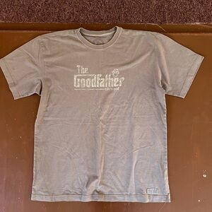 Life is good The goodfather Tshirt. Men’s Large